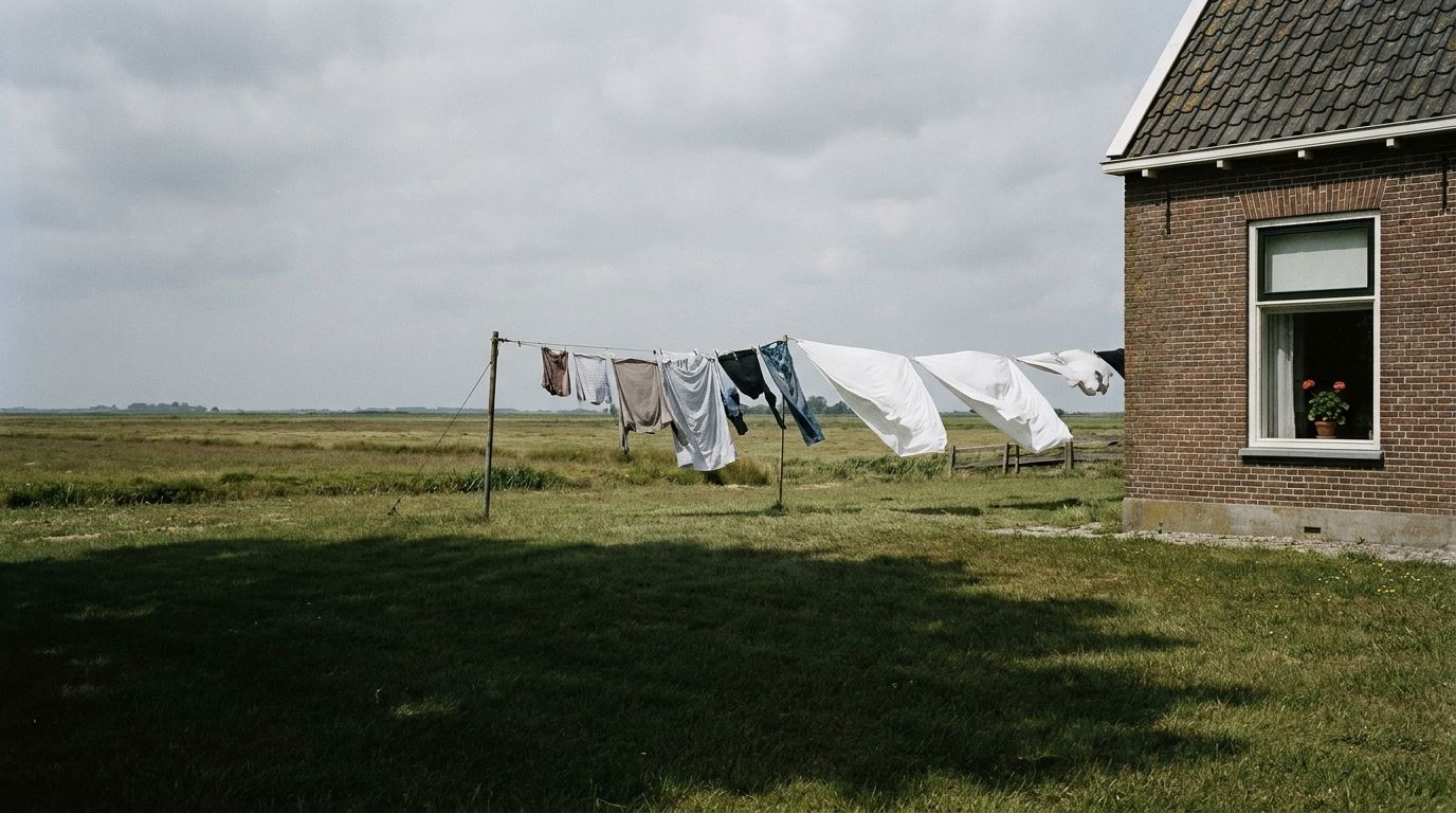 Washing day.
